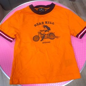 lazy oaf “road kill” baby tee